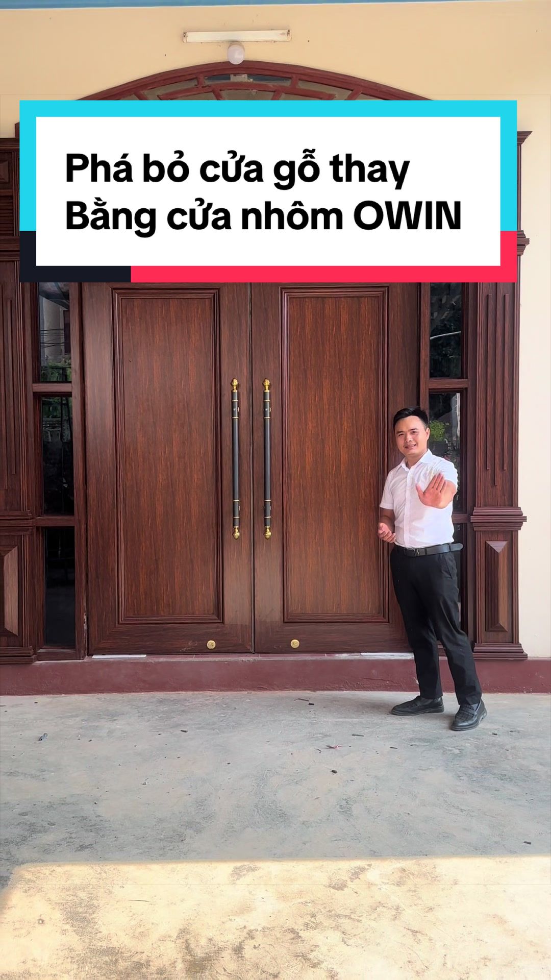 @Hậu Cửa Nh&ocirc;m OWIN H&agrave; Nội