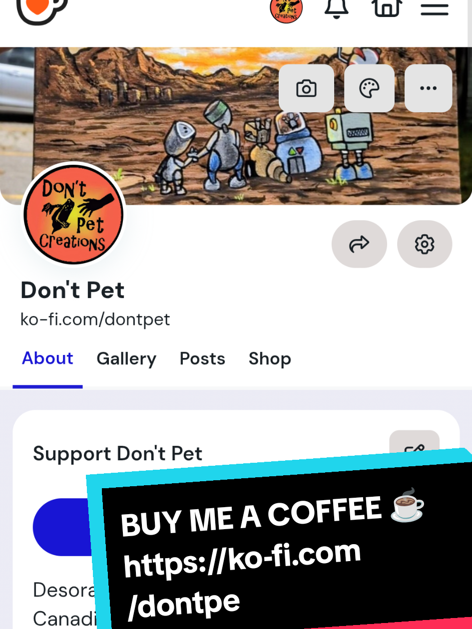 @Don't Pet Creations ๐จ๐ฆ