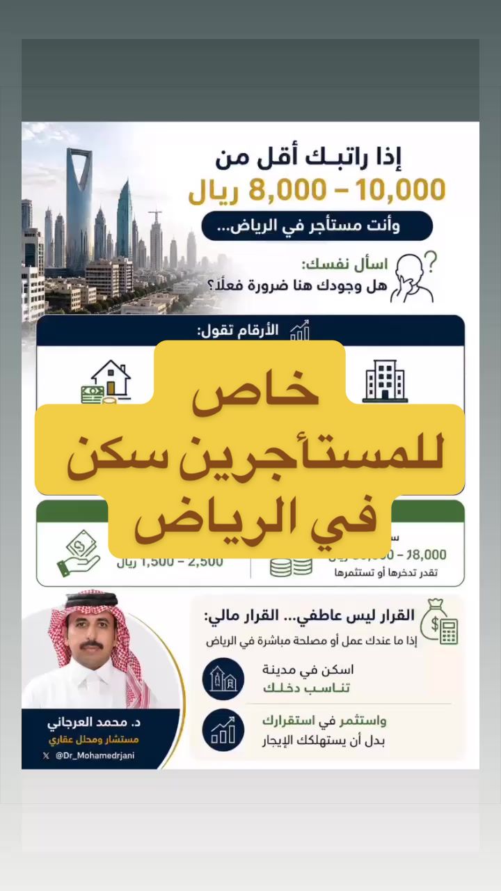 @د.محمد العرجاني | مستشار عقاري