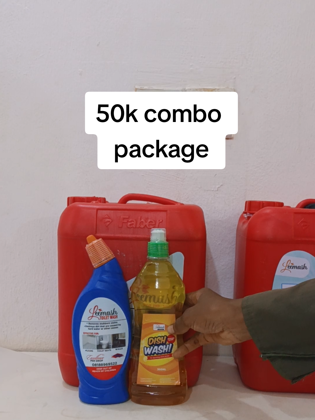 @Leemash cleaning products