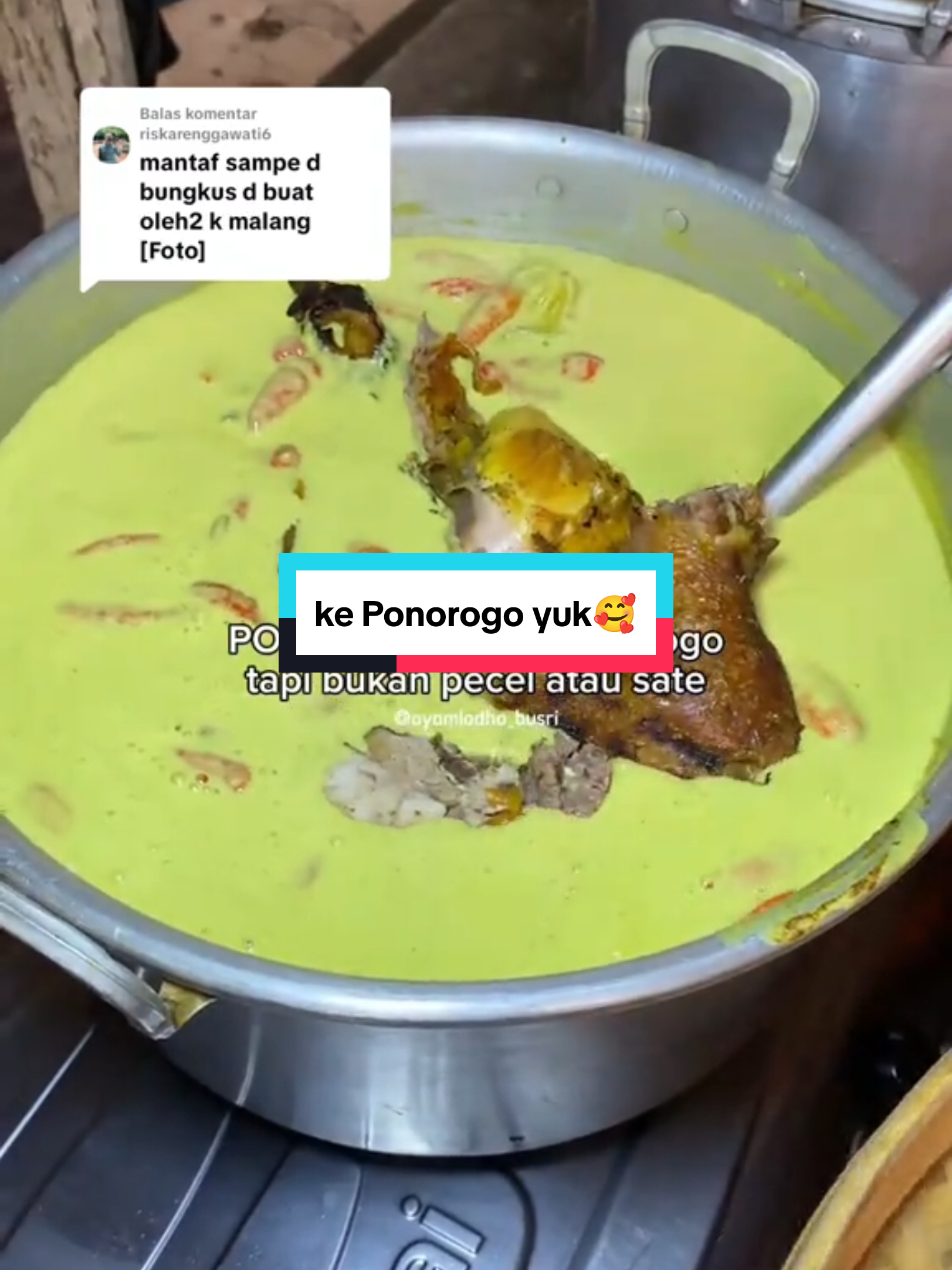 @Ayam Lodho Bu Sri