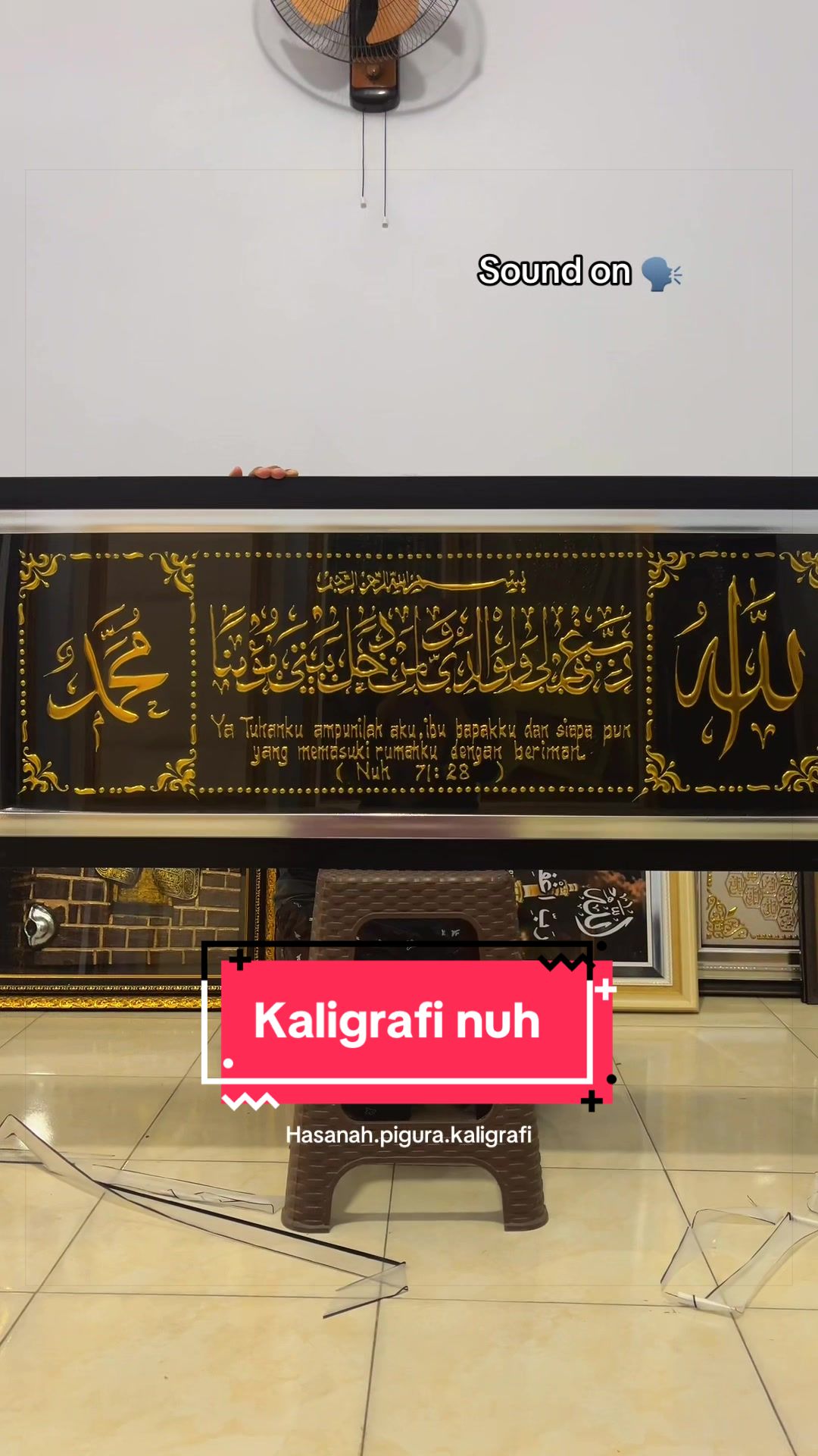 @Hasanah pigura kaligrafi