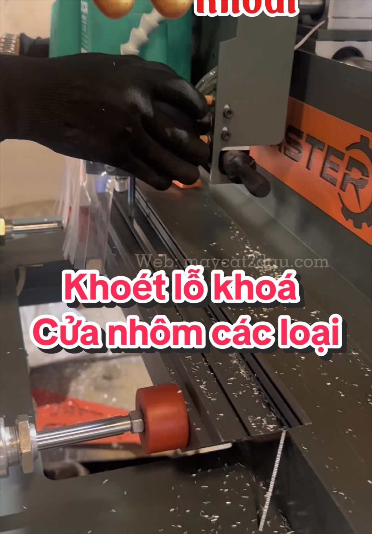 @Khải Máy cắt nhôm Meisheng