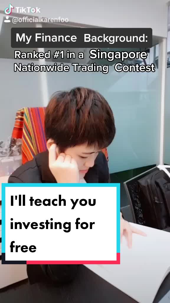 @Karen Foo-Investor,Trader✔