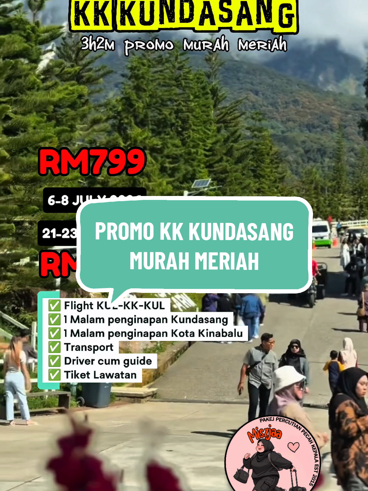 @Miszjaa Jual Pakej Percutian