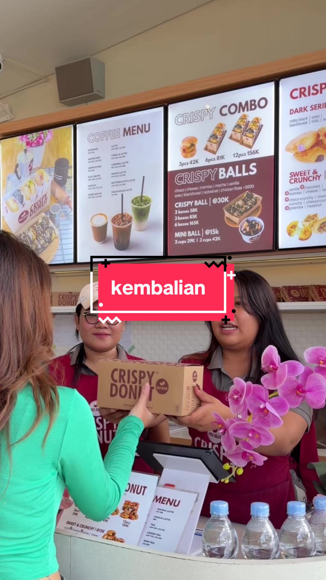 @Red Bean Crispy Donut