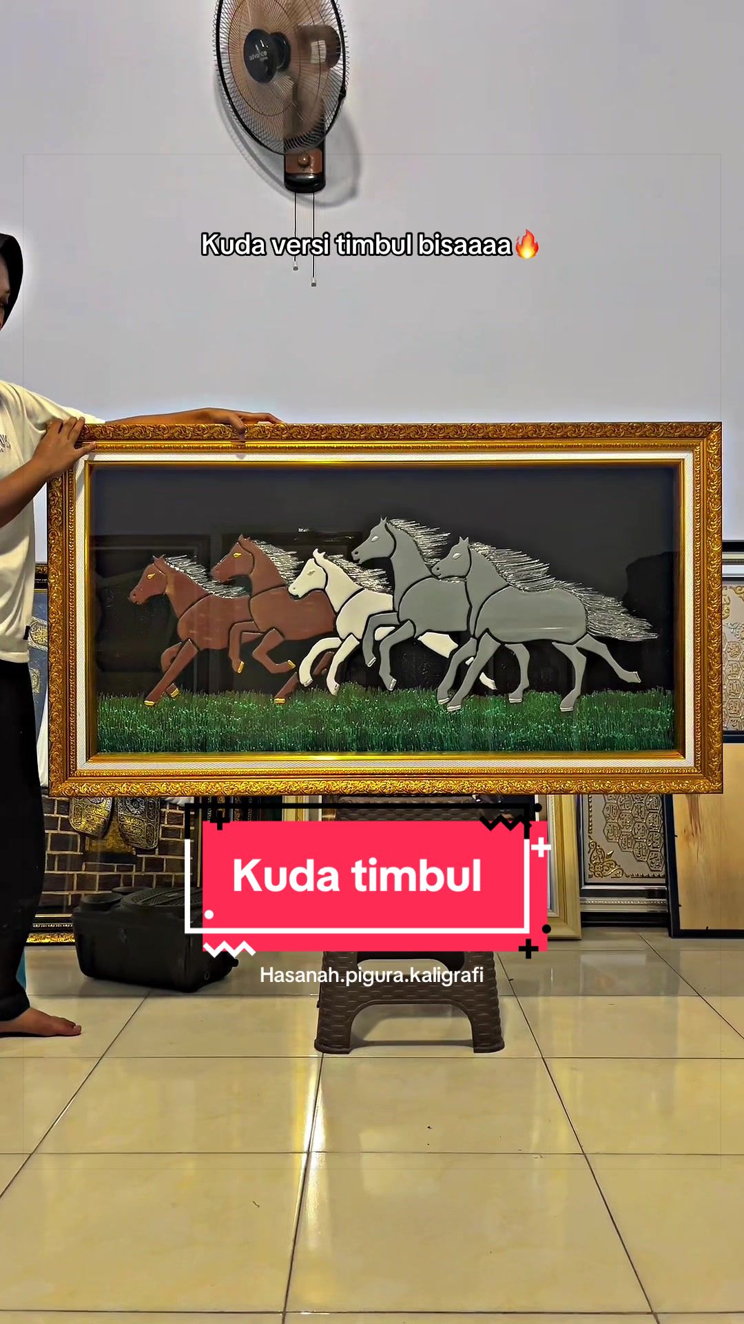 @Hasanah pigura kaligrafi