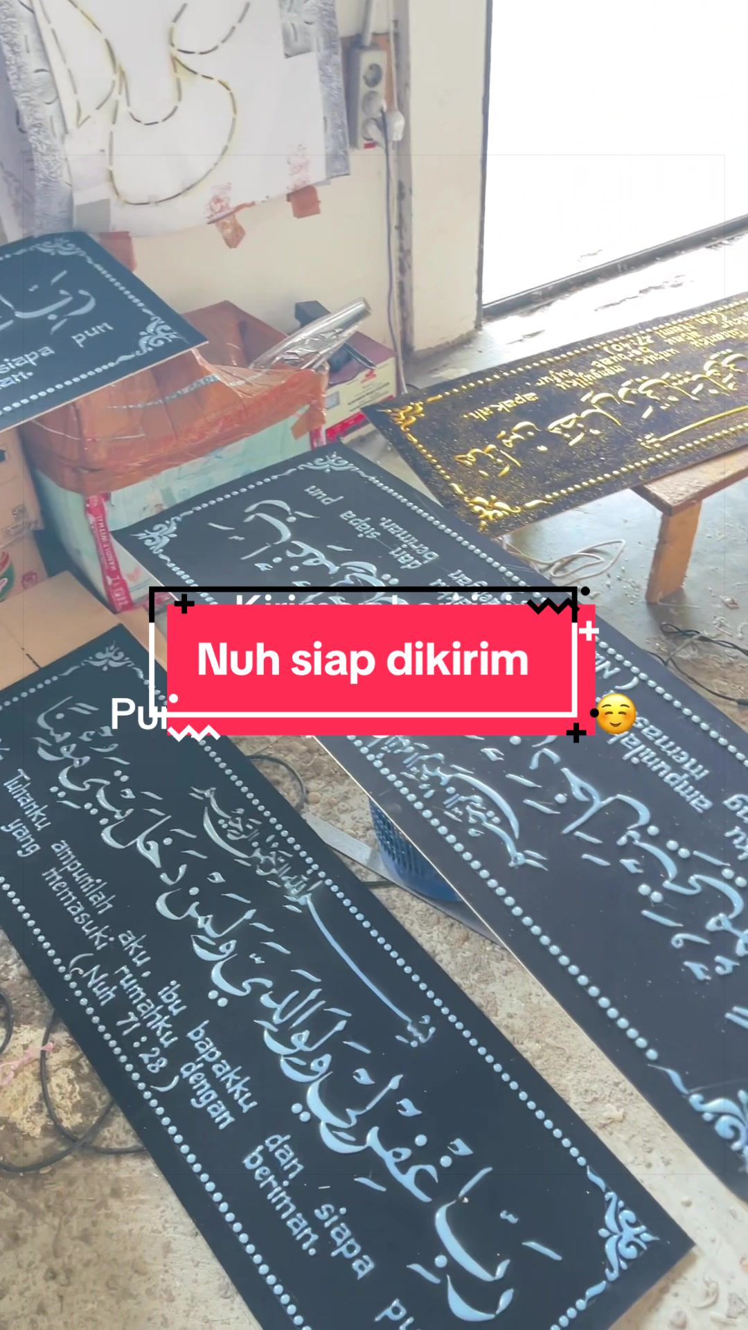 @Hasanah pigura kaligrafi