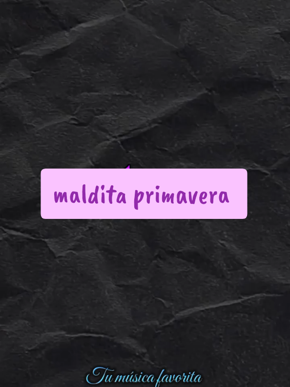 @tu musica favorita