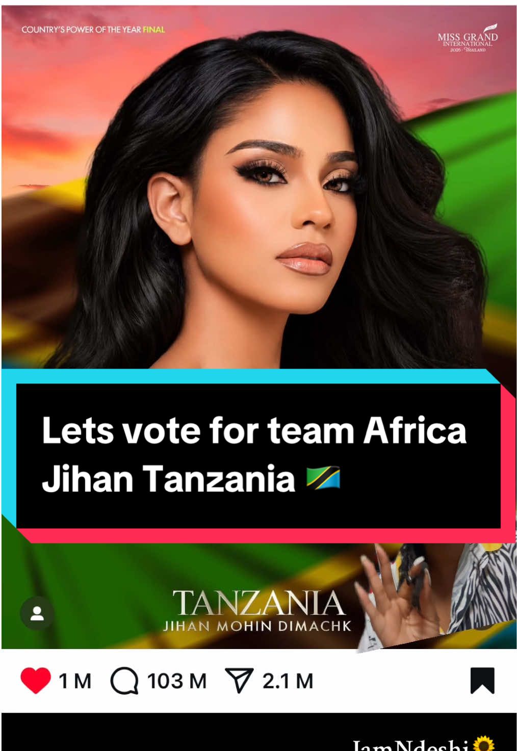 @I am Ndeshi 🌻🇳🇦🇦🇴🇵🇭