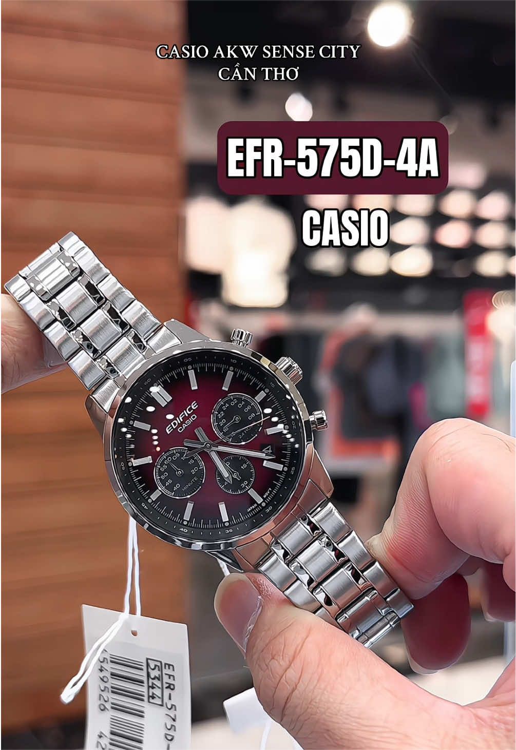 @Casio Anh Khu&ecirc; Sense City CT