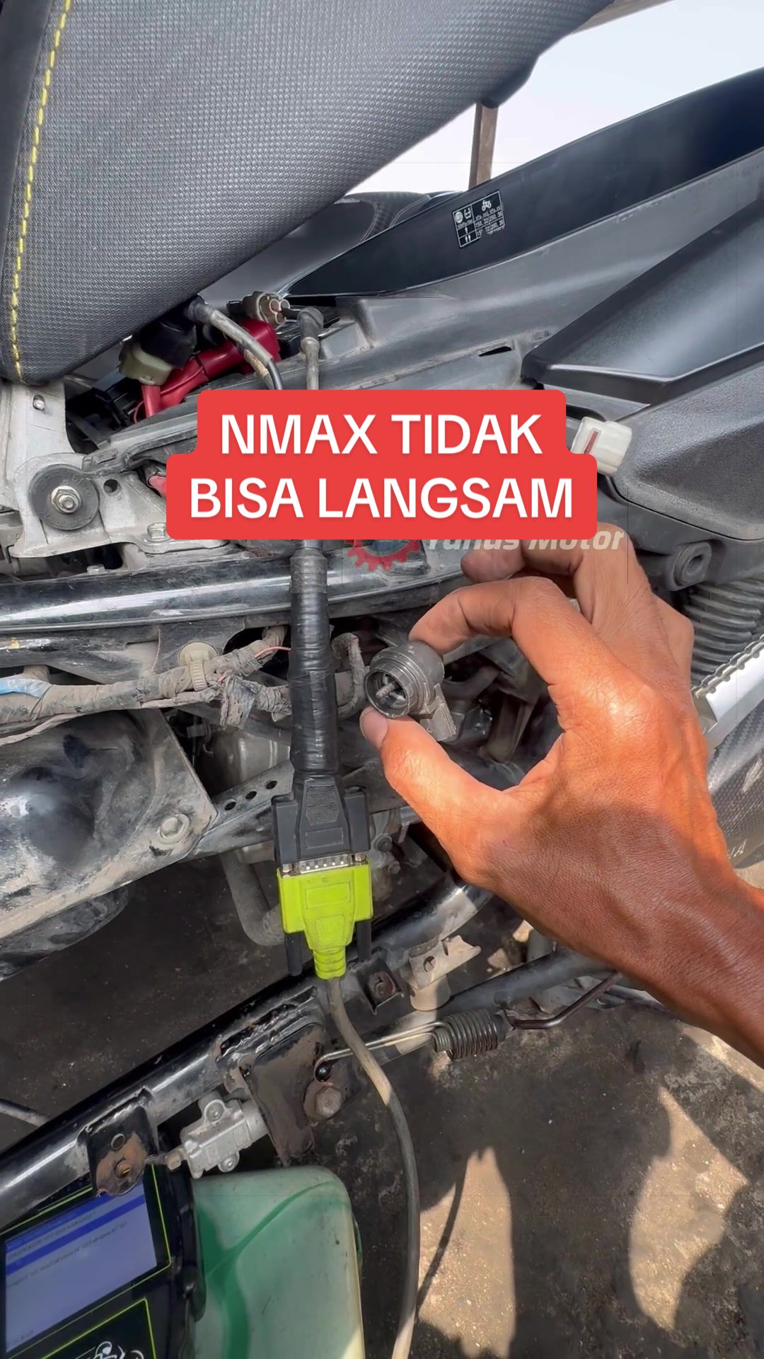 @Bengkel yunus motor