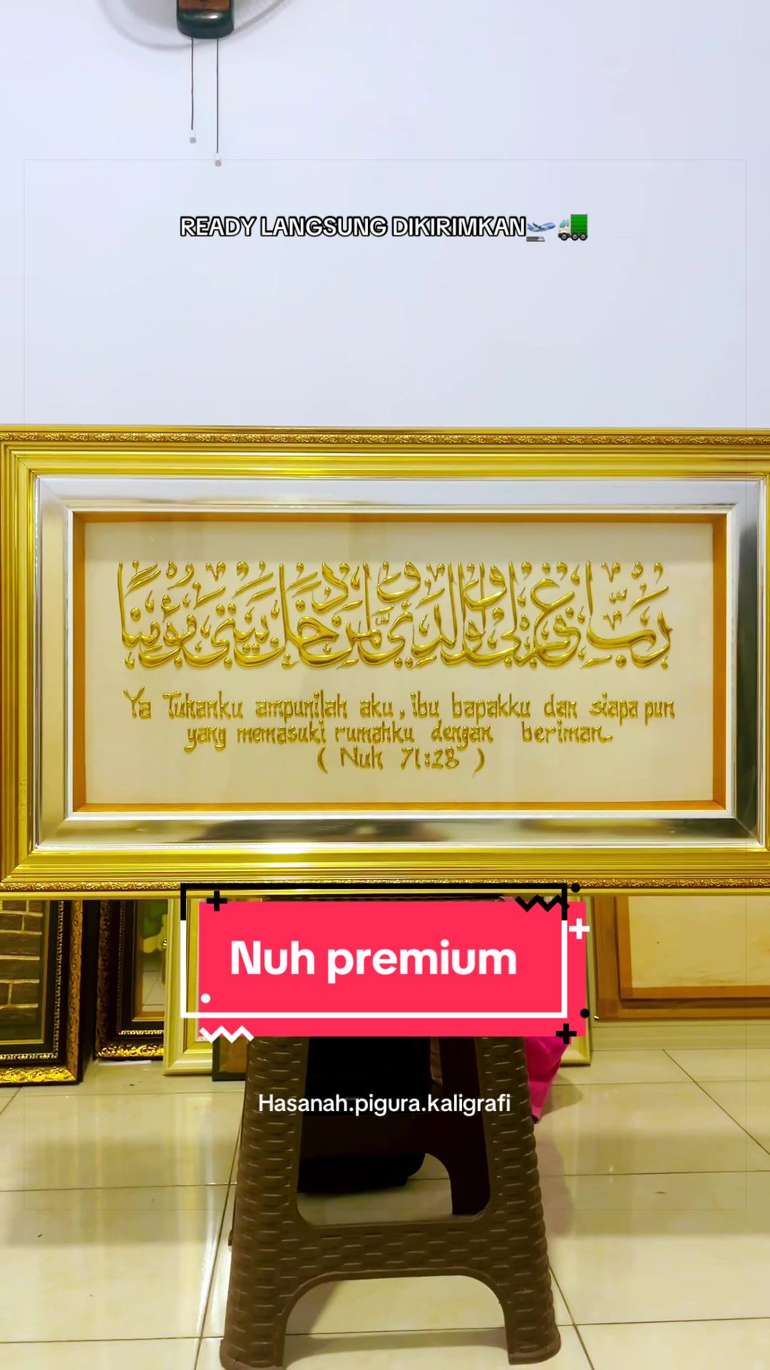@Hasanah pigura kaligrafi