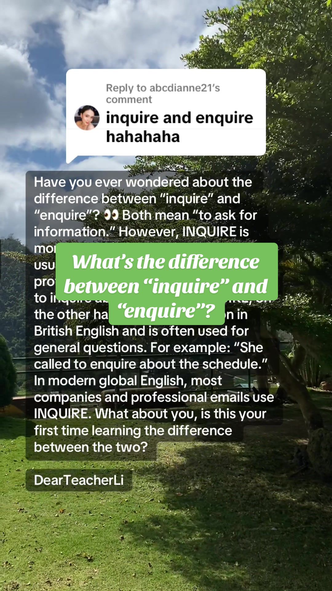 @English Teacher Liezl 👩🏫 🩵
