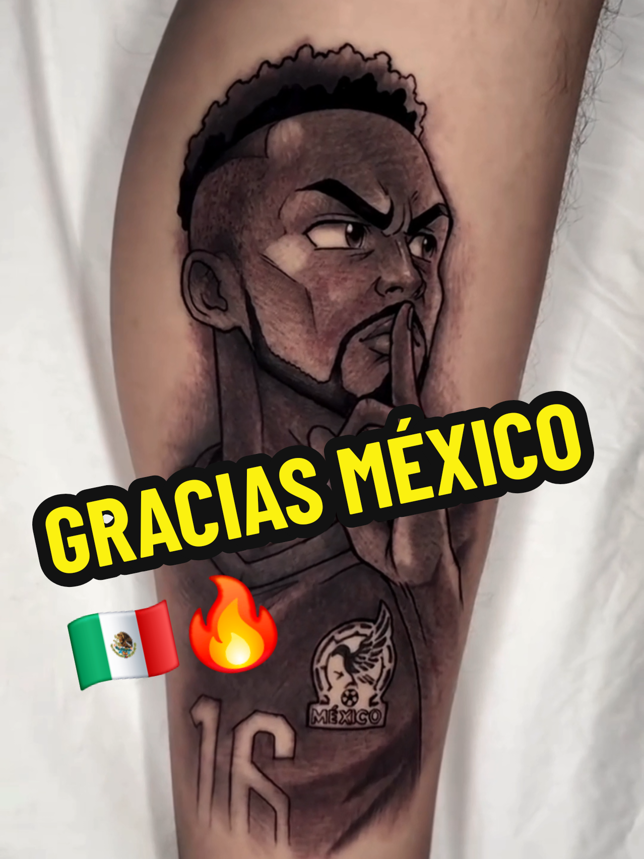 @Deni entre perfos y tinta