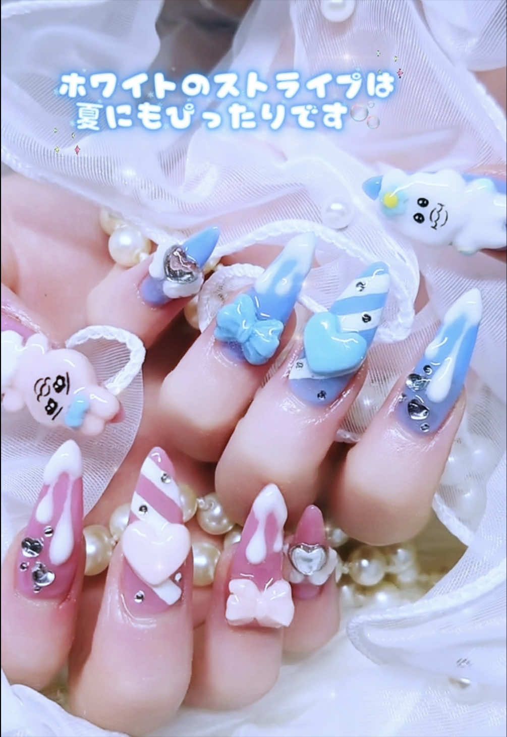 @Minami❤︎ネイリスト 名古屋/痛ネイル/3D