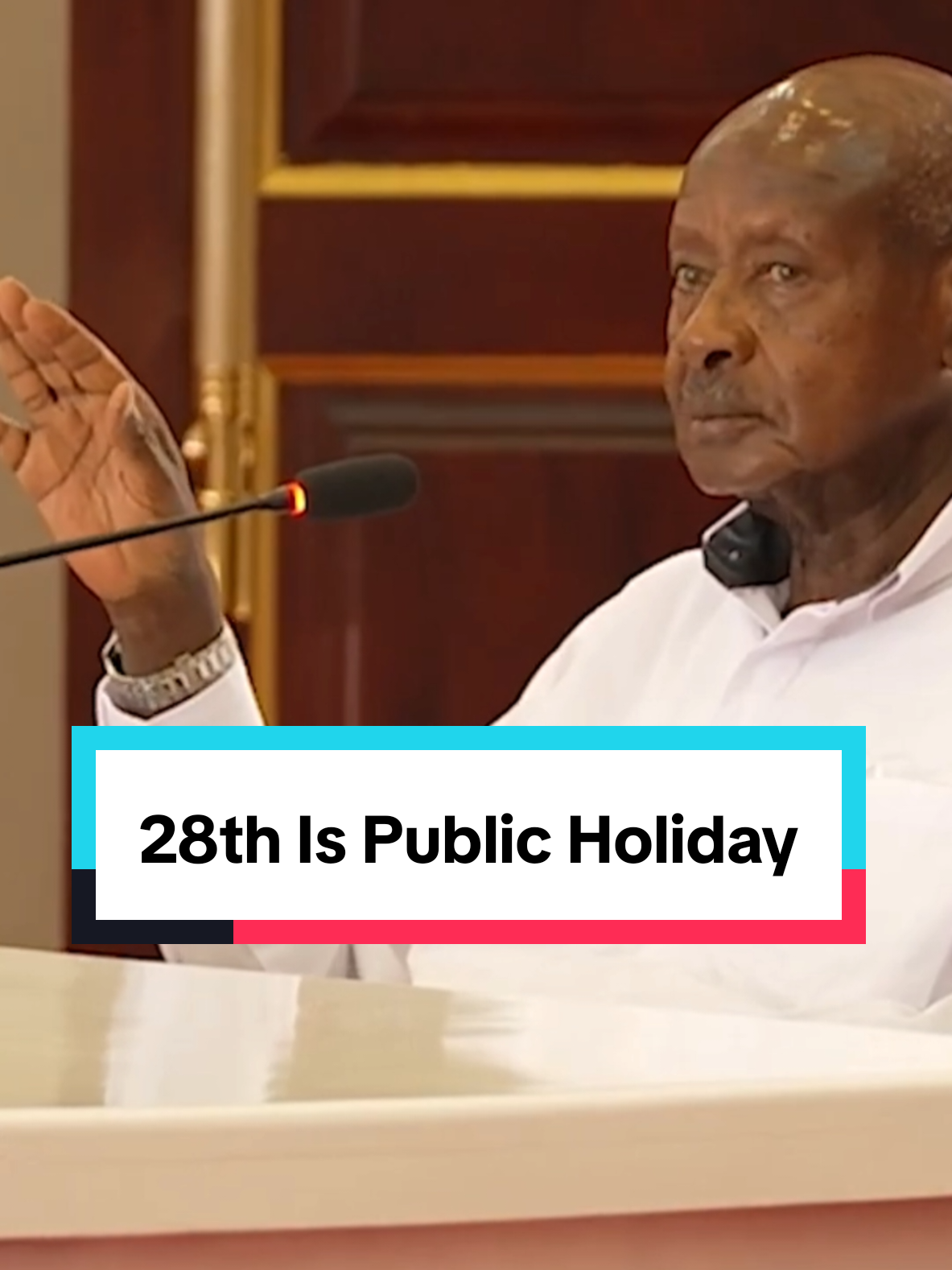 @Yoweri Kaguta Museveni