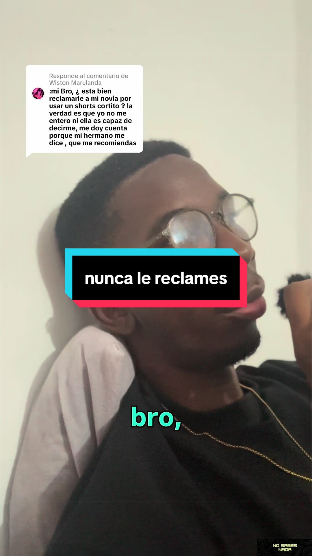 @No Sabes Nada