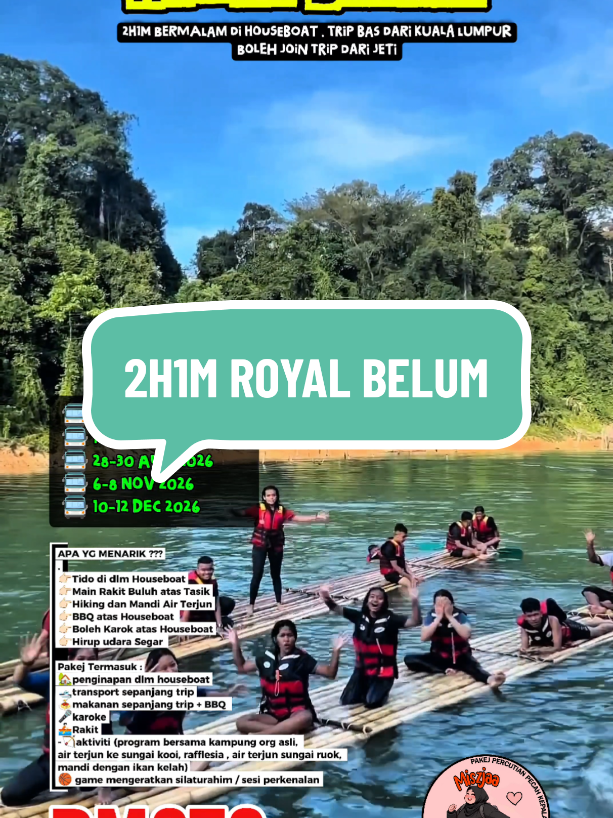 @Miszjaa Jual Pakej Percutian