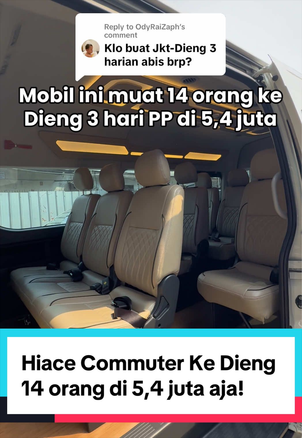 @Takatrans | Sewa Hiace Luxury