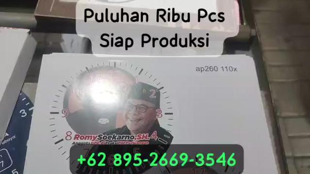 @Pabrik Jam Dinding Custom