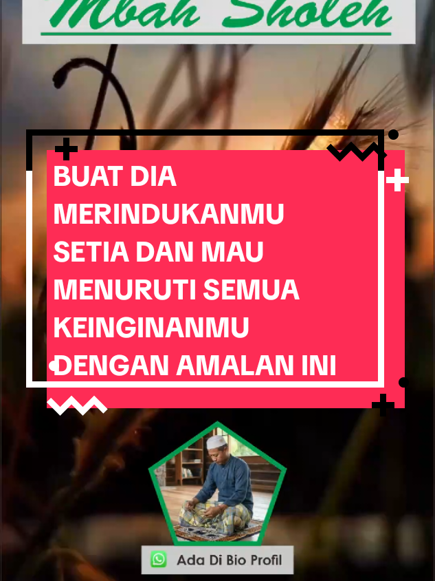@Mbah Sholeh