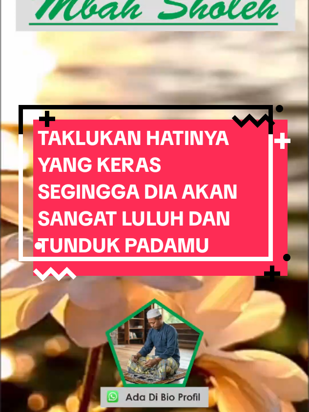 @Mbah Sholeh