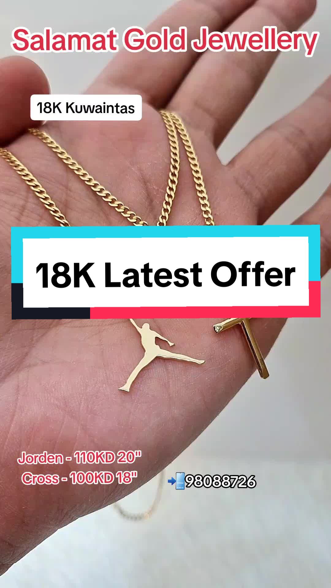 @18 Karats Saudi Gold in kuwait
