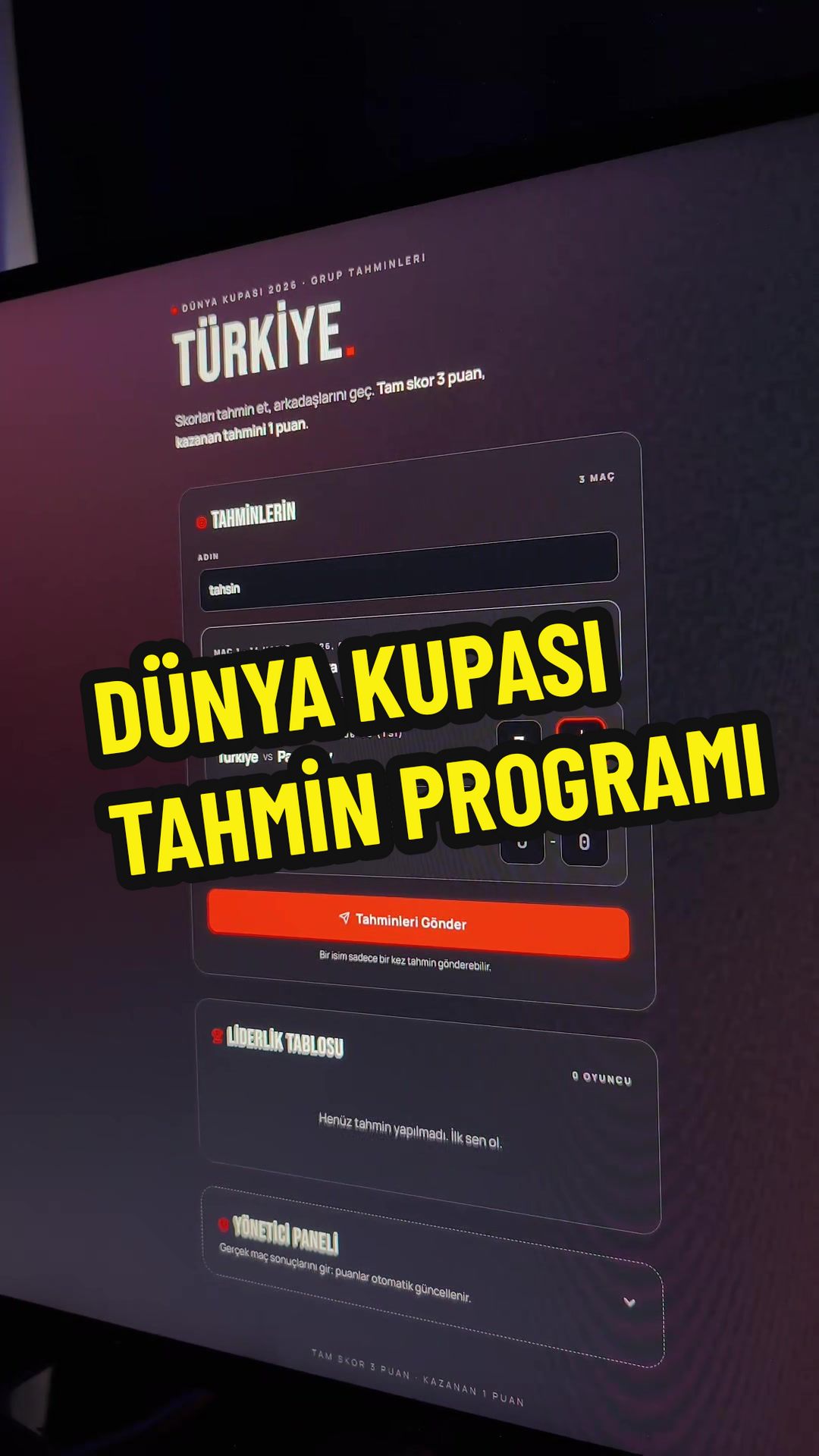 @Tahsin Karabulut