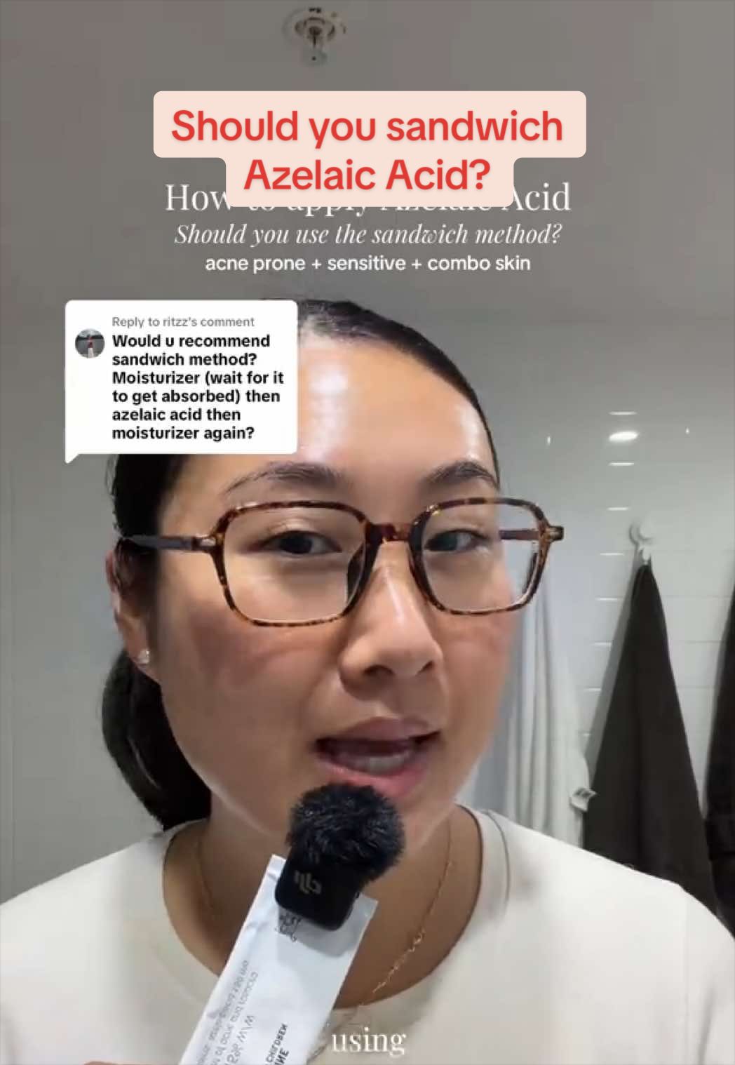 @Lisa | acne &rarr; clear skin