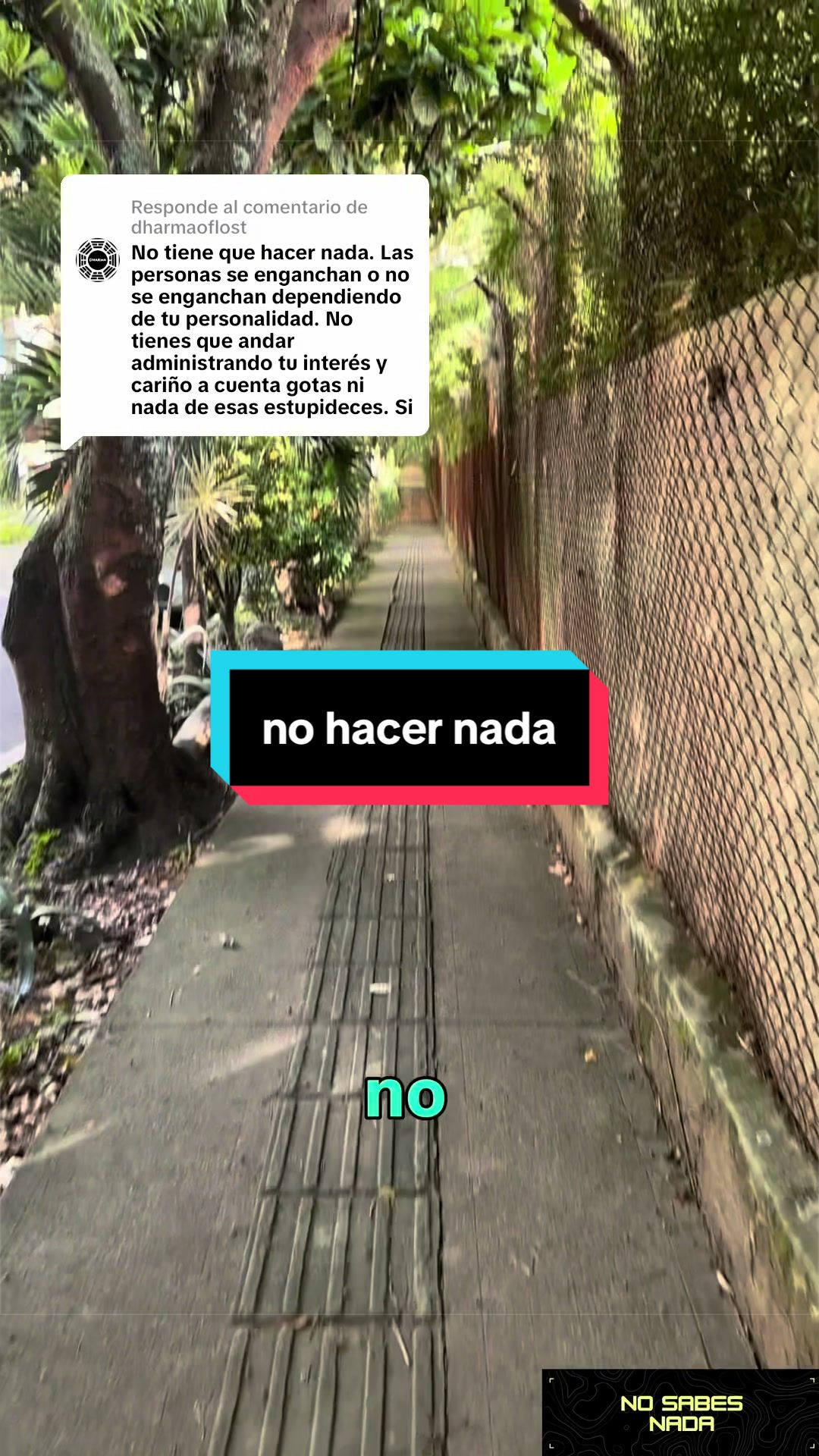 @No Sabes Nada