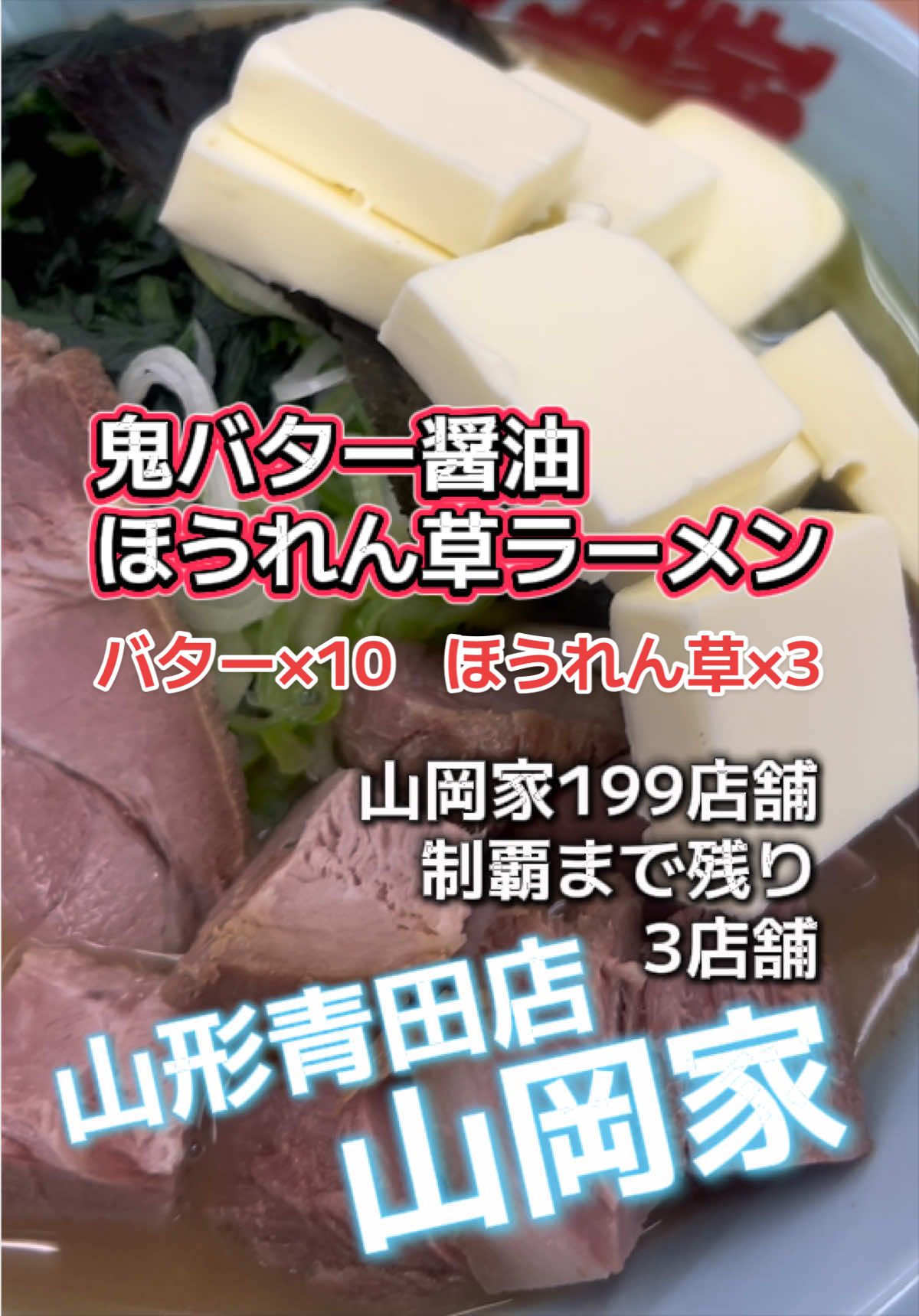 @山岡家全店制覇の旅[完]🍜慎太郎(吉村家が食いたい)