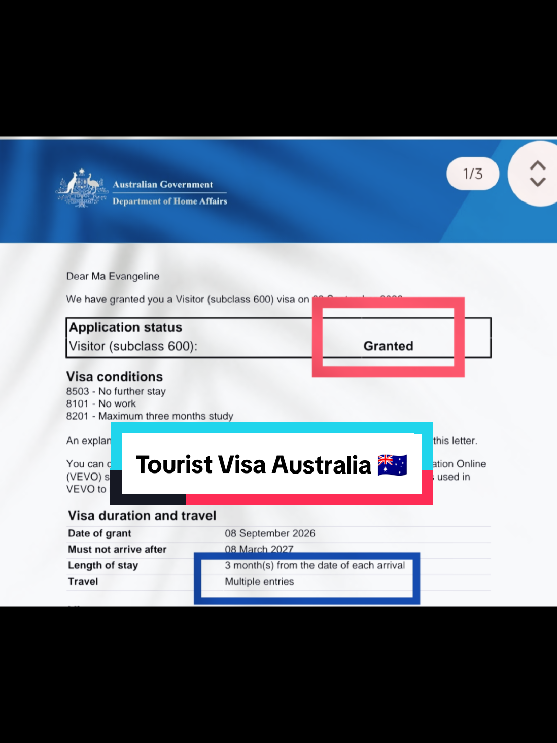 @Jeraflor | Visa Assistance