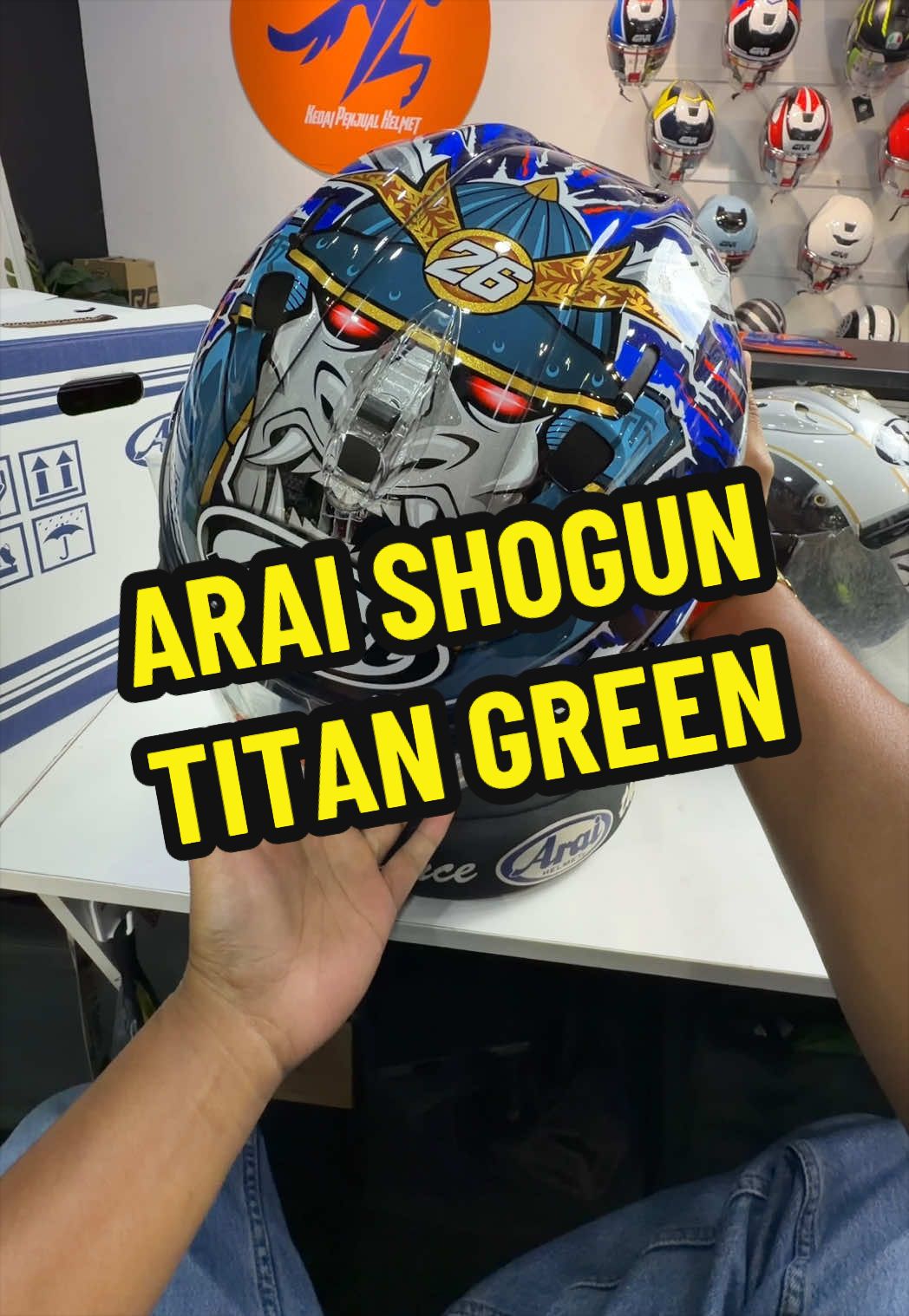 @Kedai Penjual Helmet