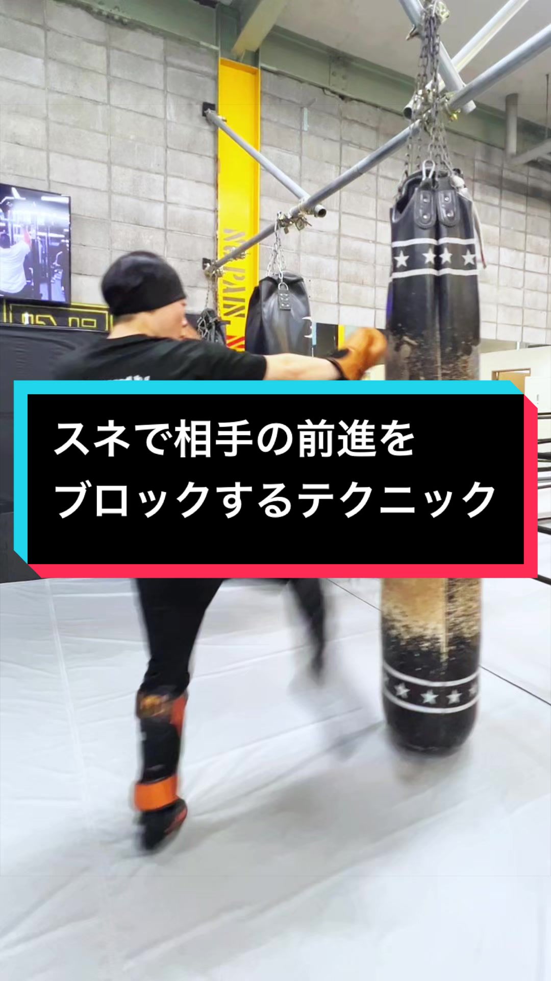 @北国のサンドバッグくん/キックボクシング