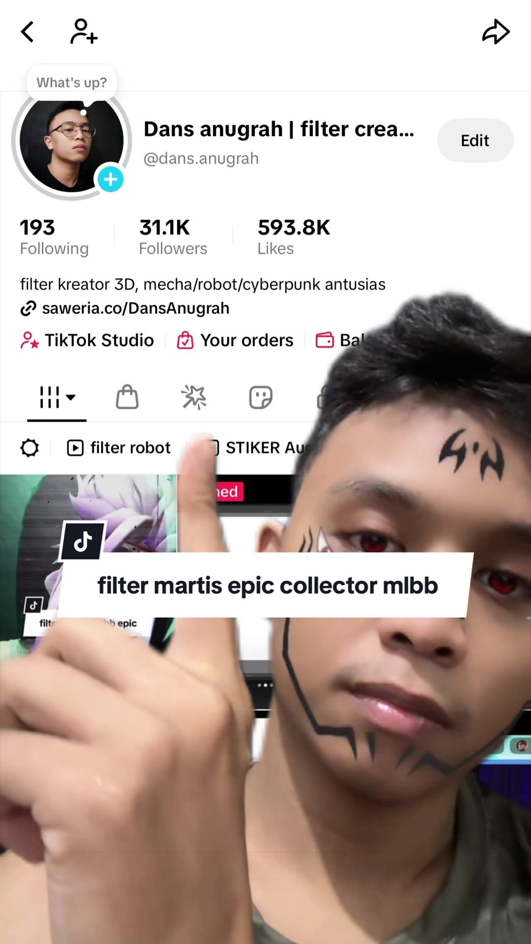 @Dans anugrah | filter creator