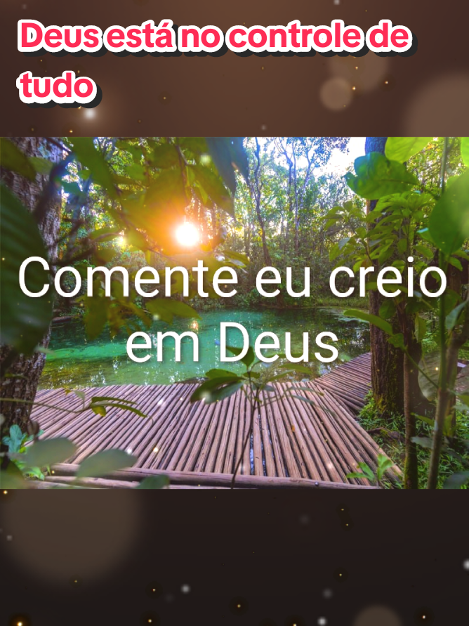 @Anderson Eu creio em Deus