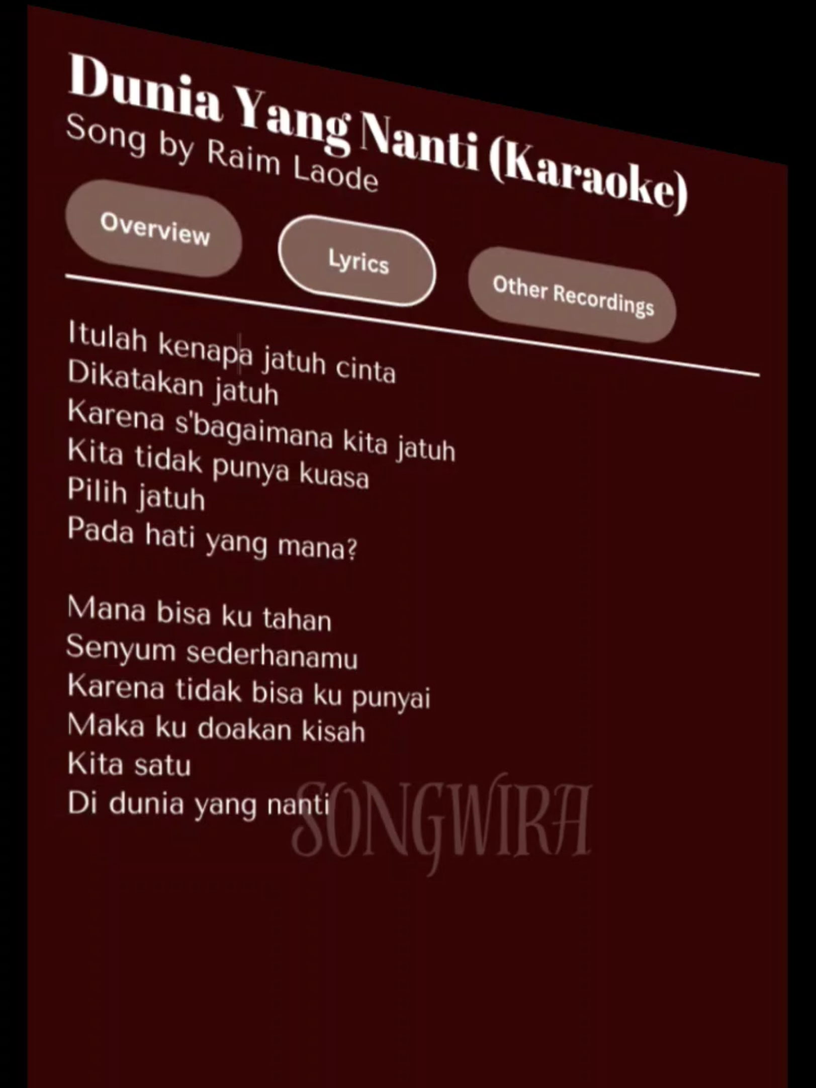 @Songwira_🎶🎧