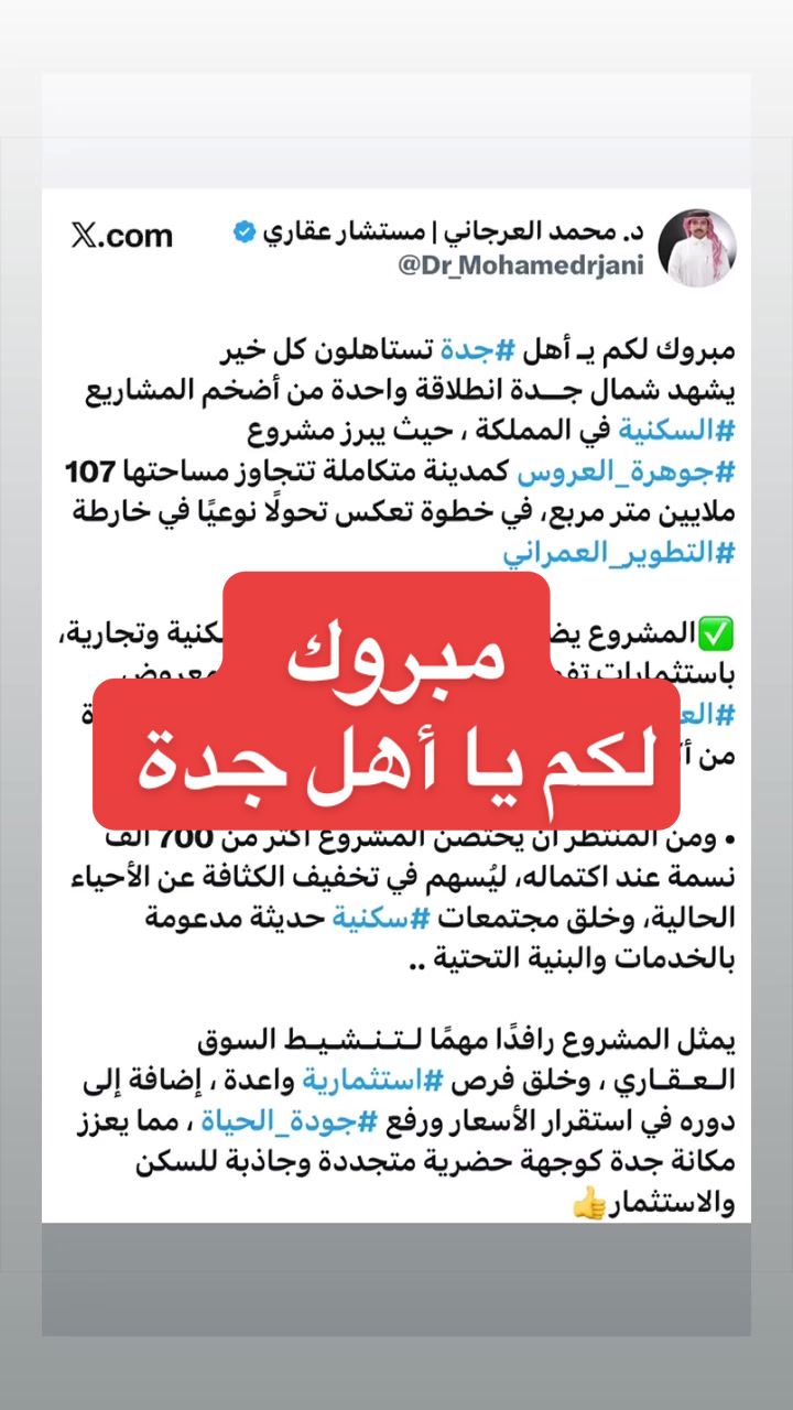 @د.محمد العرجاني | مستشار عقاري