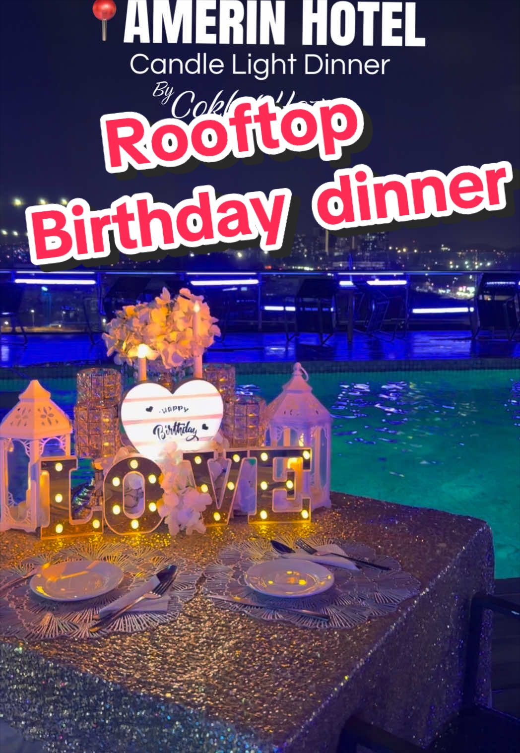 @Candle Light Dinner JB