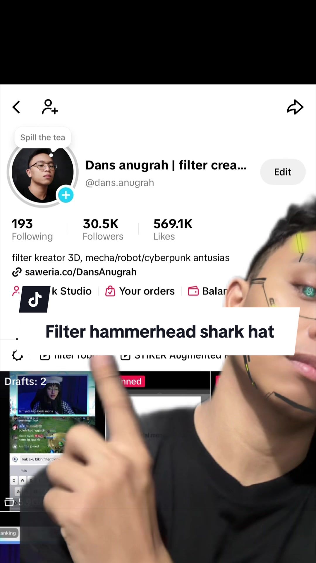 @Dans anugrah | filter creator