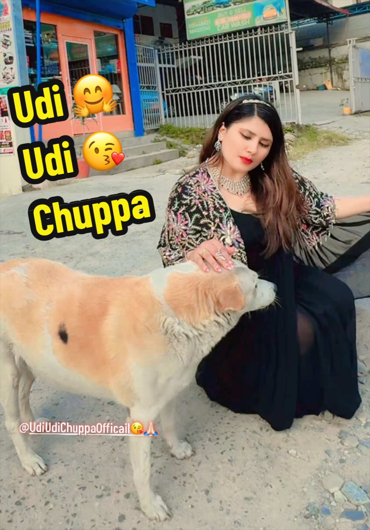 @Udi Udi Chuppa😘Alina Baskota