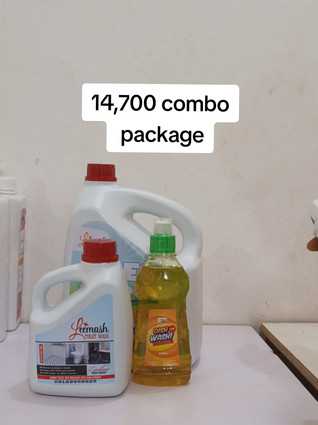 @Leemash cleaning products