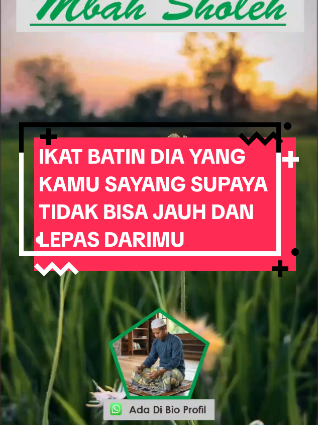 @Mbah Sholeh