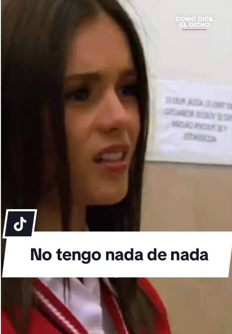 @Como dice el dicho