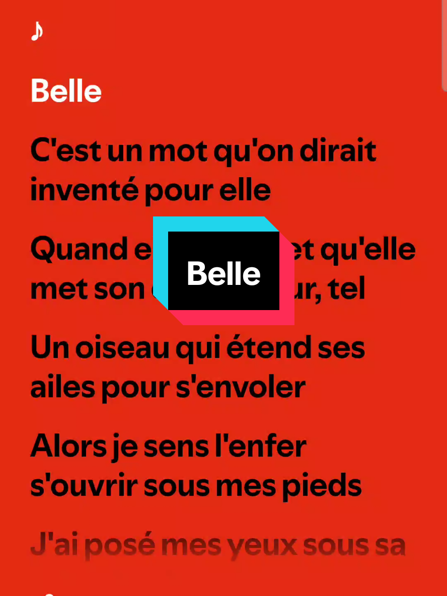 @Parole des chansons