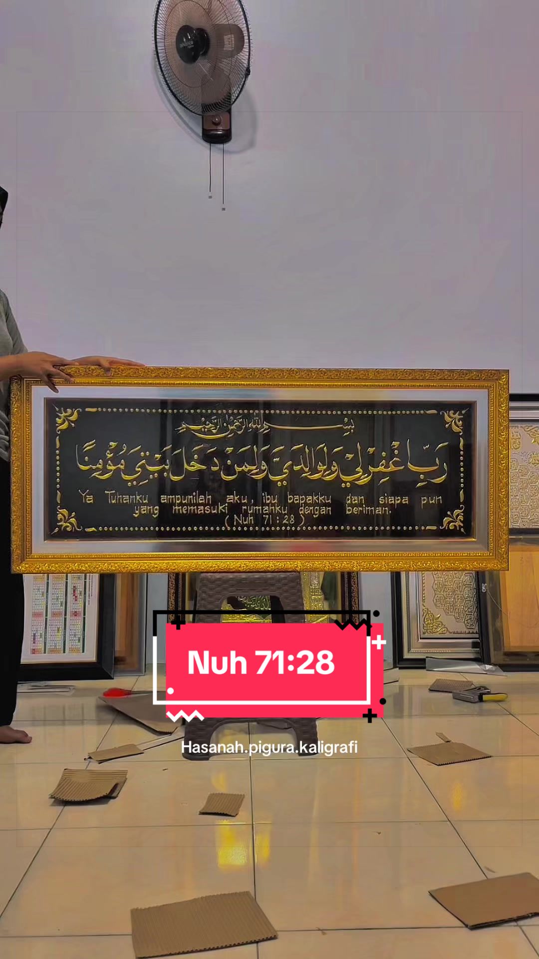 @Hasanah pigura kaligrafi