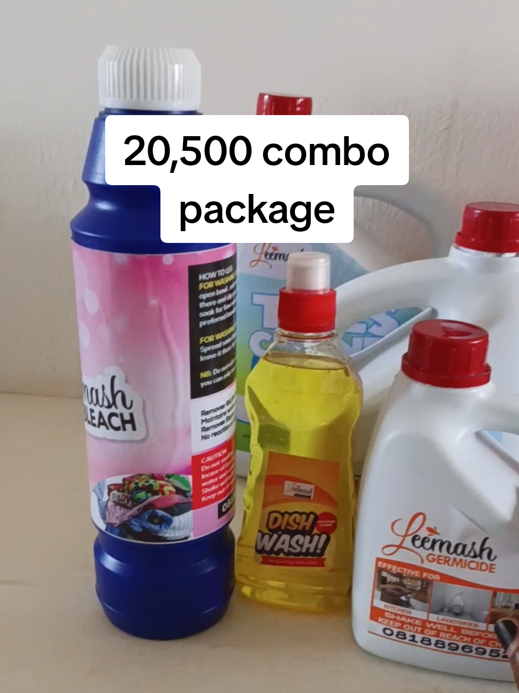 @Leemash cleaning products