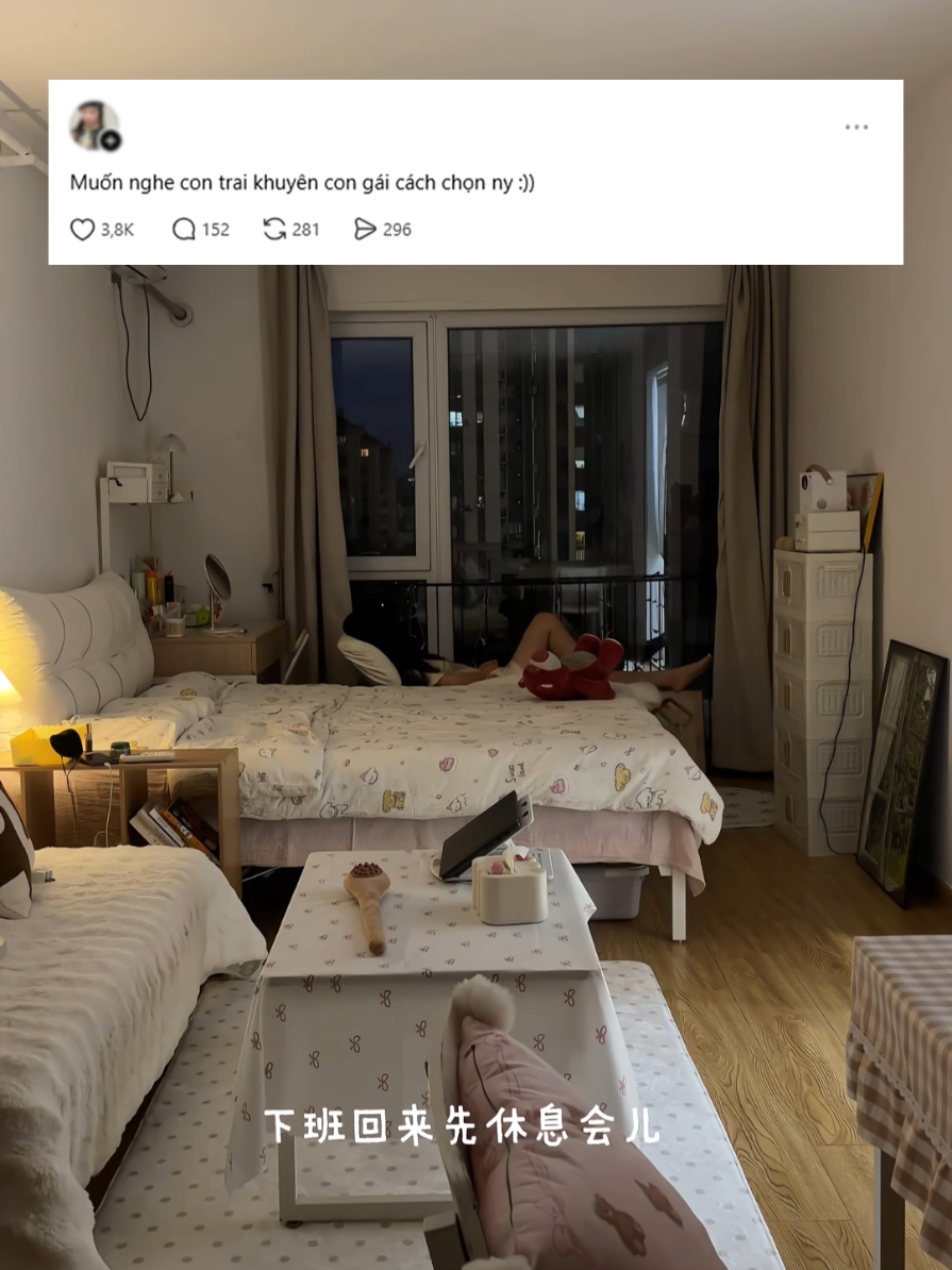 @Anne tr&ecirc;n g&aacute;c m&aacute;i