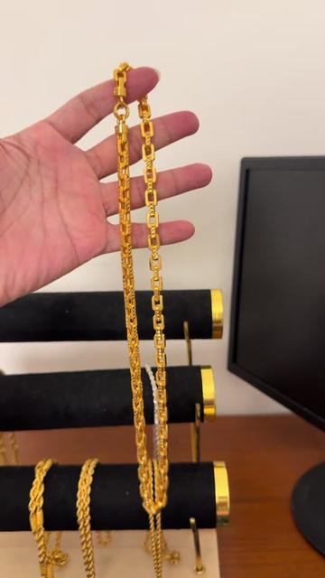 @金包銀項鍊